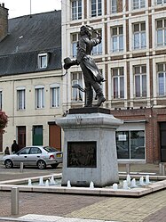 Statue of Camille Desmoulins in Guise by Félix Charpentier