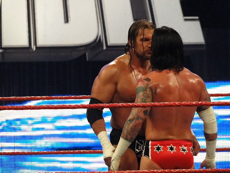 File:HHH stares down Punk.jpg