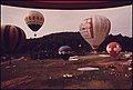 HOT AIR BALLOONS OUTSIDE OF HELEN, GEORGIA, NEAR ROBERTSTOWN BEING TESTED PRIOR TO THE SECOND ANNUAL HELEN TO... - NARA - 557721.jpg