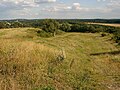 „Neuer Hahneberg“, Blick die Rodelbahn hinunter