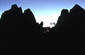 Formations known as Stonehenge, dusk