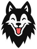 Миниатюра для Файл:Happy wolf icon.svg