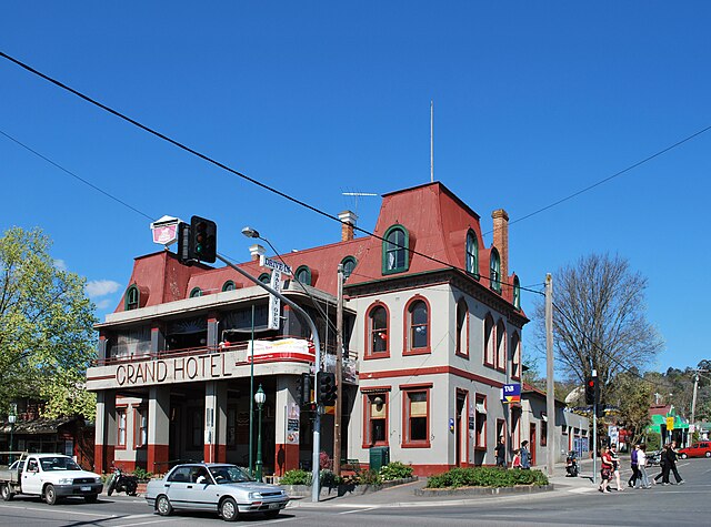 The Grand Hotel at Healesville