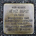 Stolperstein dedicat a Heinz Papst (1933–1944)