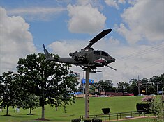 A Bell AH-1 SuperCobra in Bicentennial Park