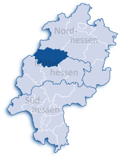 Marburg-Biedenkopf District in Hesse, Germany