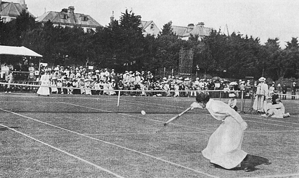 Ladies' final between Hillyard and Cooper Sterry