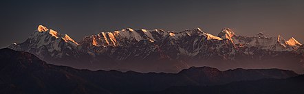 442px Himalayas in the morning light