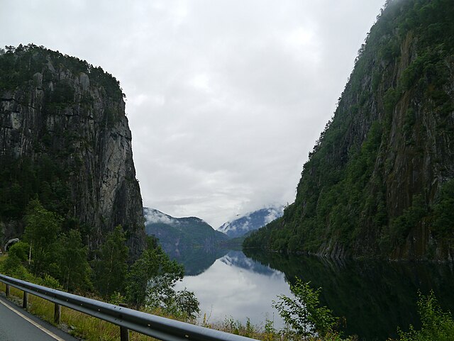 Hardangerfjord em julho de 2012