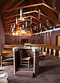 Interior viewed from behind the pulpit