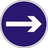 panneau de signalisation Hongrie D-003.svg