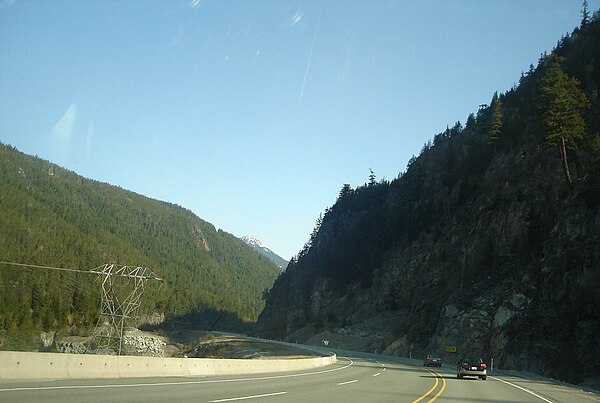 Highway 99 north of Squamish