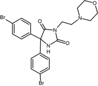 Hydantoïne CB1-derivaat.png
