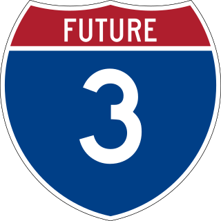 <span class="mw-page-title-main">Interstate 3</span> Proposed Interstate Highway in Georgia and Tennessee in the United States