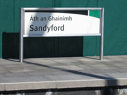 How to get to Sandyford LUAS with public transit - About the place