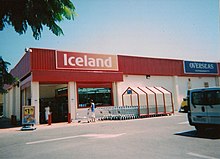 An Iceland store in Torrevieja, Spain Iceland In Spain.jpg