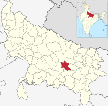 India Uttar Pradesh-distriktoj 2012 Amethi.svg
