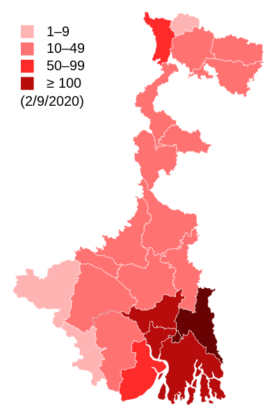 File:India West Bengal COVID-19 deaths map.svg