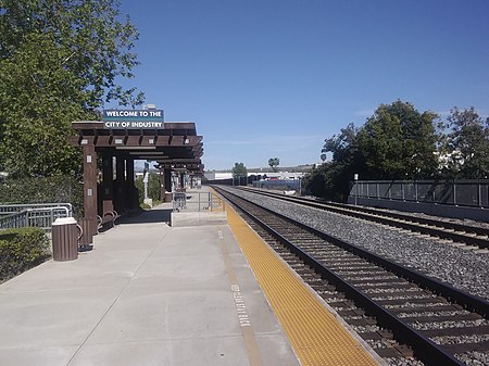 Industry Metrolink station 01