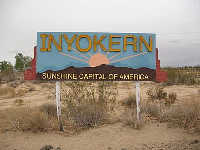 How to get to Inyokern with public transit - About the place