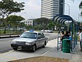 Taxi Stand in Singapore