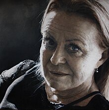 Portret Jacki Weaver umjetnika Jaqa Grantforda