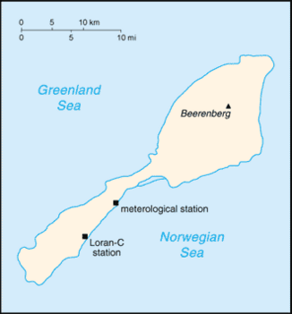 map of Jan Mayen