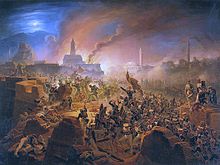 April 26: Start of the Russo-Turkish War (1828-1829) January Suchodolski - Akhaltsikhe siege.jpg