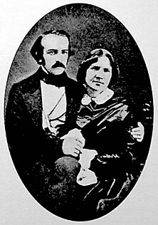 Jenny Lind och Otto Goldschmidt. Efter fotografi tagen i Amerika 1852.
