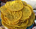 * Nomination: jhal jamai pitha, It is a spicy cake --Mmrsafy 05:04, 8 December 2017 (UTC) * * Review needed