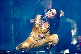 Singer Tatiana Shmailyuk at Wacken Open Air, 2019.