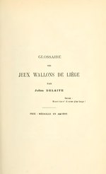 Миниатюра для Файл:Julien Delaite - Glossaire des jeux wallons de Liège (BSLLW, t. 14 (s. 2), pp. 127-174), 1889.djvu