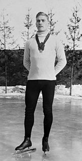 Julius Skutnabb Finnish speed skater