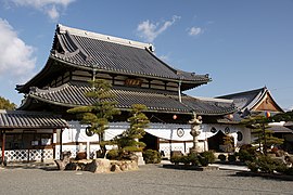 Vue sur le temple.