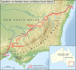 83: Expedition von Hume und Hovell 1824