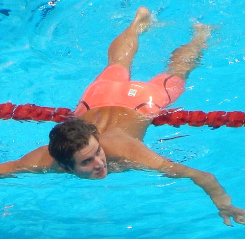 Adrian claims gold in relay at the 2015 World Championships