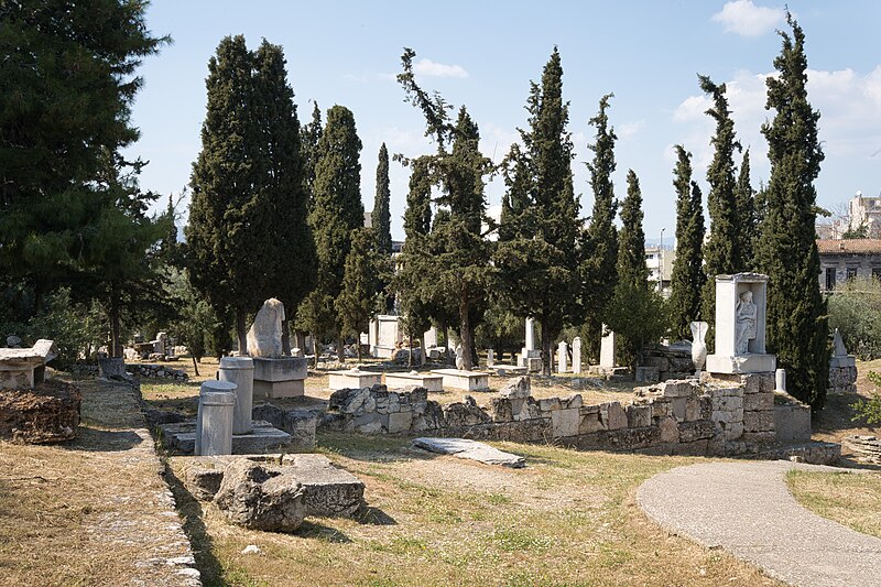 File:Kerameikos Cemetery in Athens on April 22, 2021.jpg