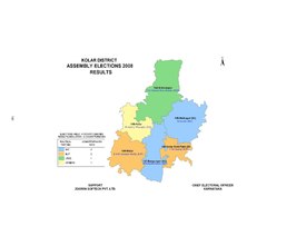 Kolar kabupaten - 2008 Karnataka pemilu.pdf