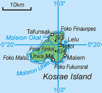 Mapa de Pohnpei