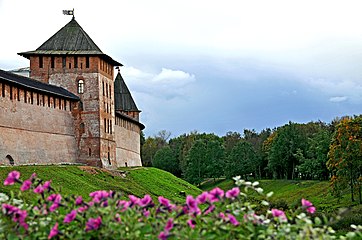Les fortifications du kremlin.