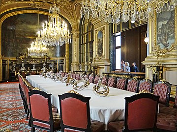 Grande salle à manger