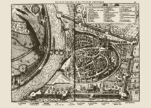 Gravure uit Grenoble uit 1575.