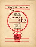 Thumbnail for Leave It to Jane