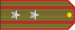 Lieutenant Colonel rank insignia (North Korea).svg