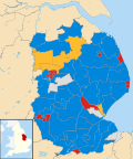 Thumbnail for 2005 Lincolnshire County Council election