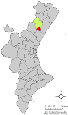 Localització de l'Alcora respecte del País Valencià.png