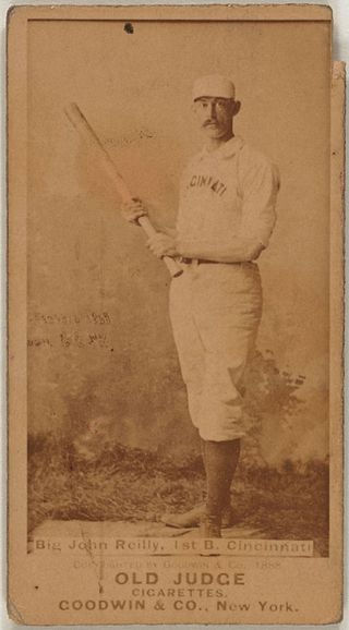 <span class="mw-page-title-main">John Reilly (baseball)</span> American baseball player (1858–1937)