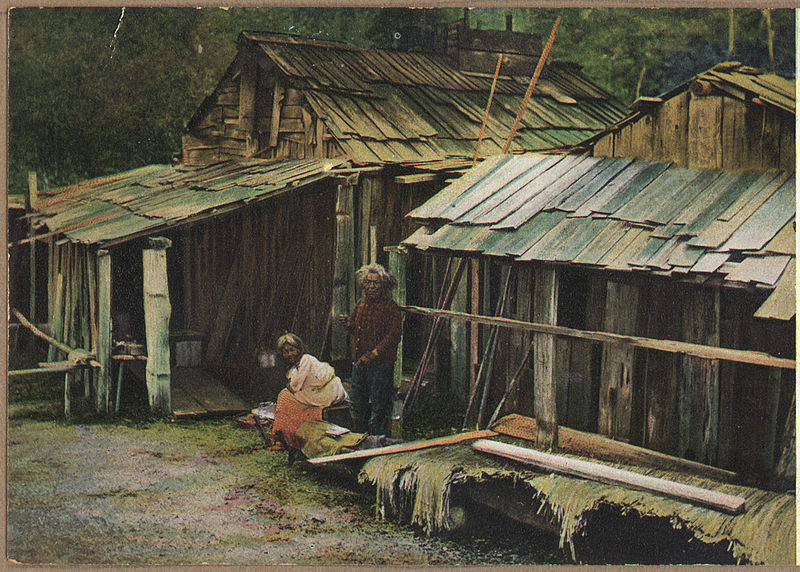 File:Loose from backing. Color post card. "Old Indian over 100 years old." - NARA - 297764.jpg