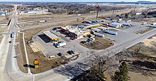 Love's Travel Stops off I-90/I-94 in Oakdale, Wisconsin Love's gas station.jpg