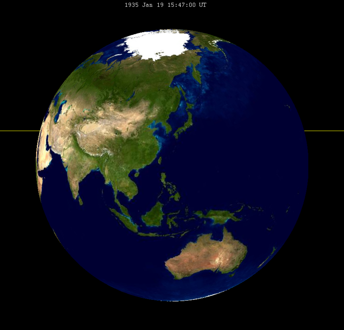 Lunar eclipse from moon-1935Jan19.png